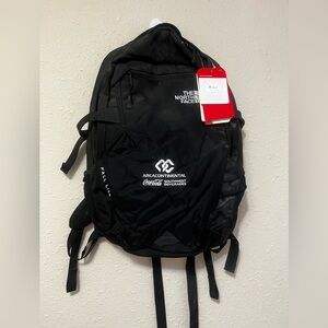 The North Face Black Logo Backpack